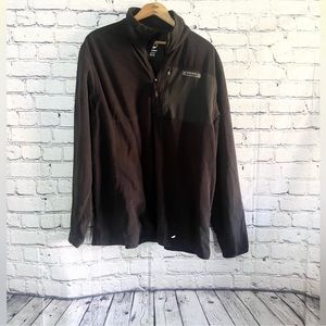 TIMBERLAND. Black fleece jacket. Size XL